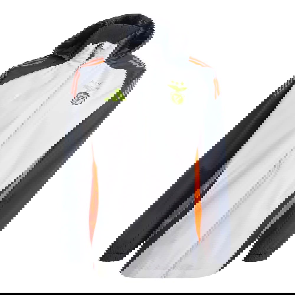 2024-2025 Benfica Allweather Jacket (Grey) 2024-2025 Benfica Allweather Jacket (Grey)