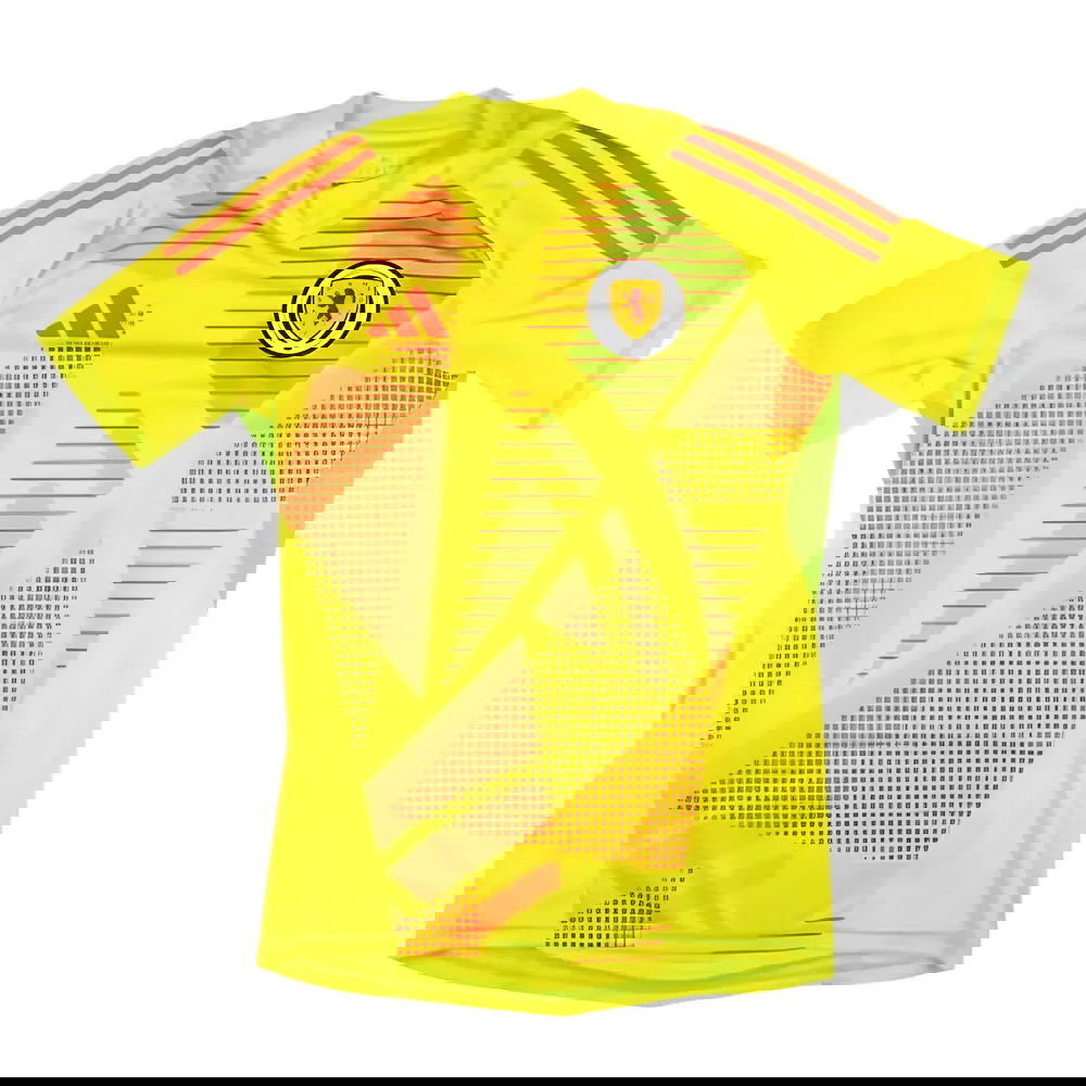 2024-2025 Scotland Home Goalkeeper Shirt (Yellow) 2024-2025 Scotland Home Goalkeeper Shirt (Yellow)