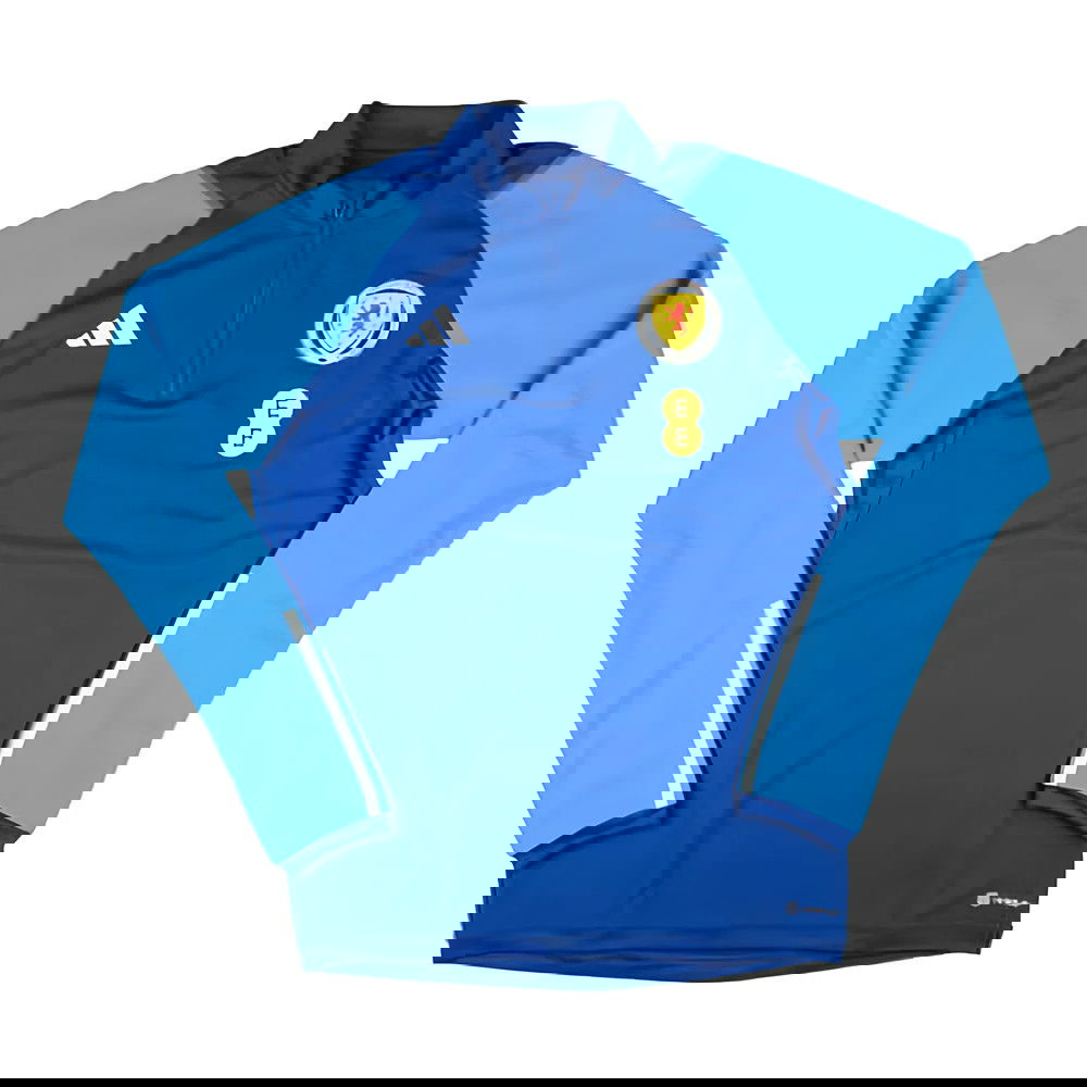 2023-2024 Scotland Player Issue 1/4 Zip Training Top (Navy) 2023-2024 Scotland Player Issue 1/4 Zip Training Top (Navy)