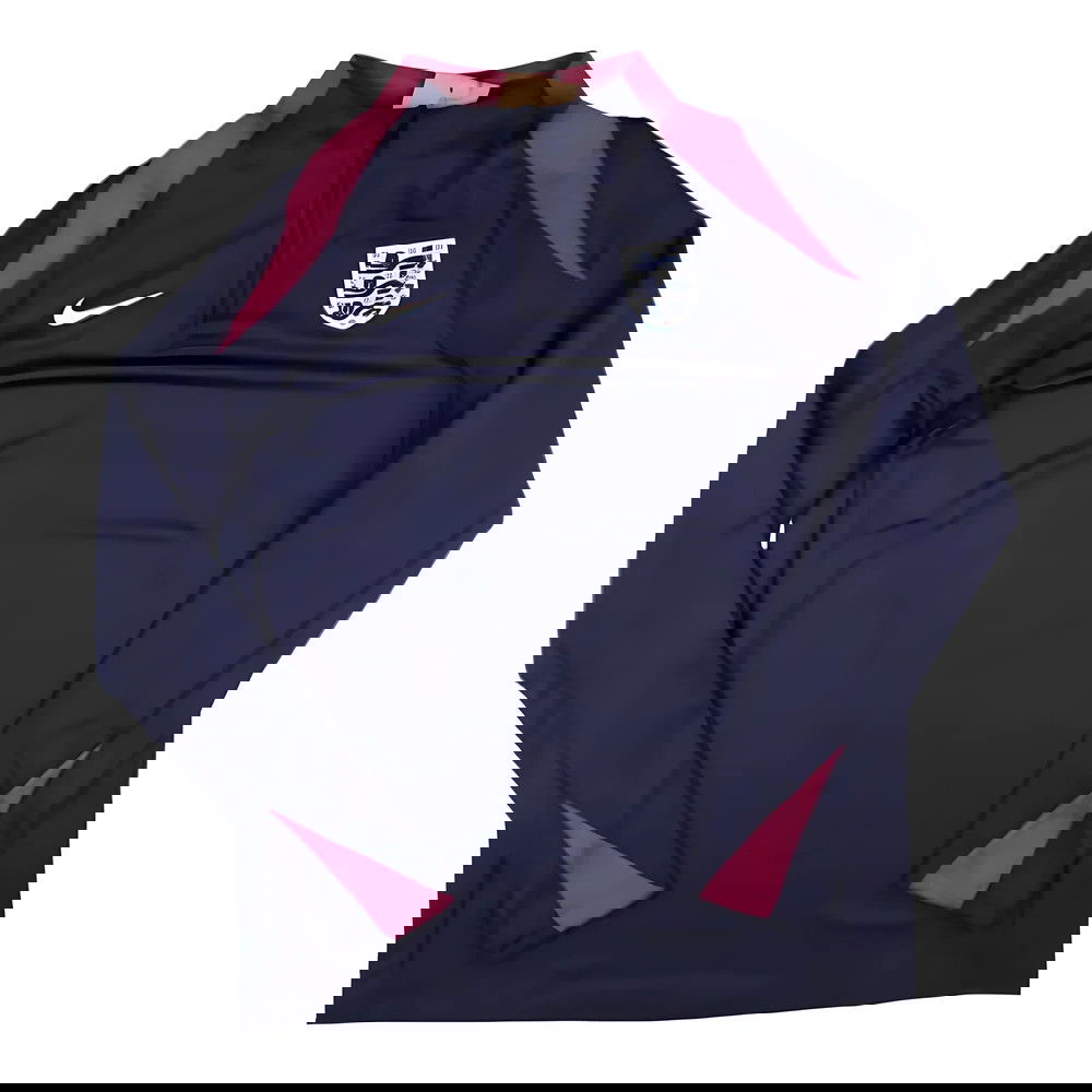 2024-2025 England Strike Football Drill Top (Purple Ink) 2024-2025 England Strike Football Drill Top (Purple Ink)