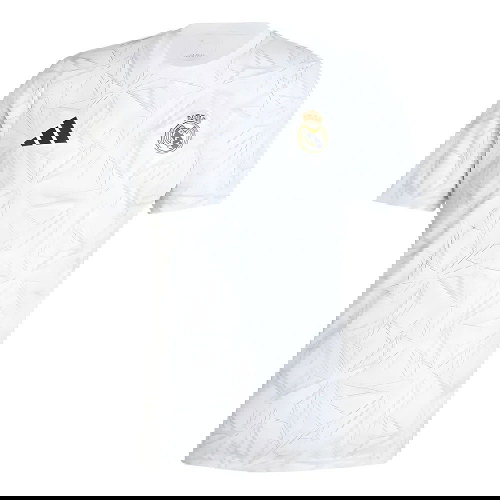 2024-2025 Real Madrid Pre-Match Shirt (White) 2024-2025 Real Madrid Pre-Match Shirt (White)
