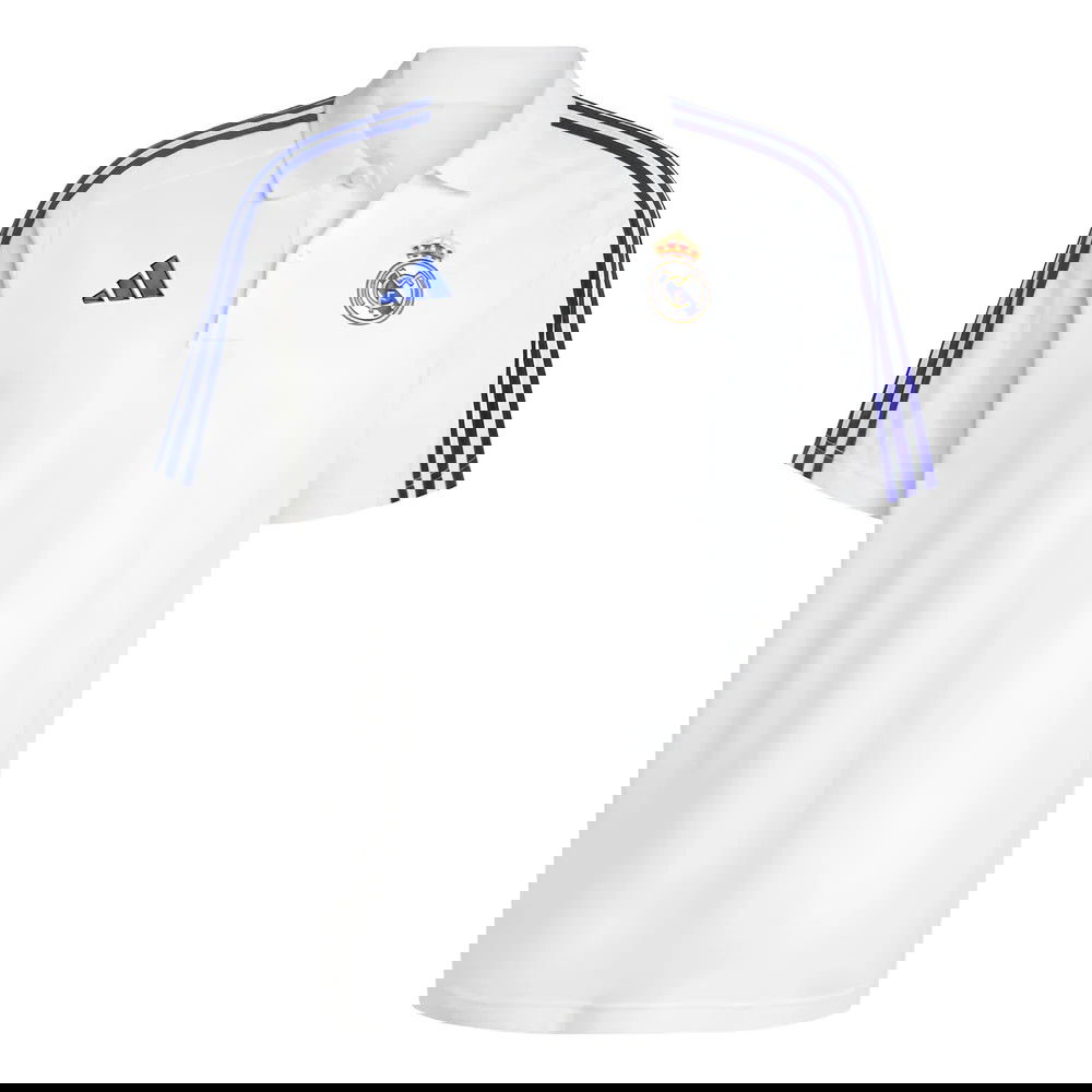 2024-2025 Real Madrid DNA Polo Shirt (White) 2024-2025 Real Madrid DNA Polo Shirt (White)