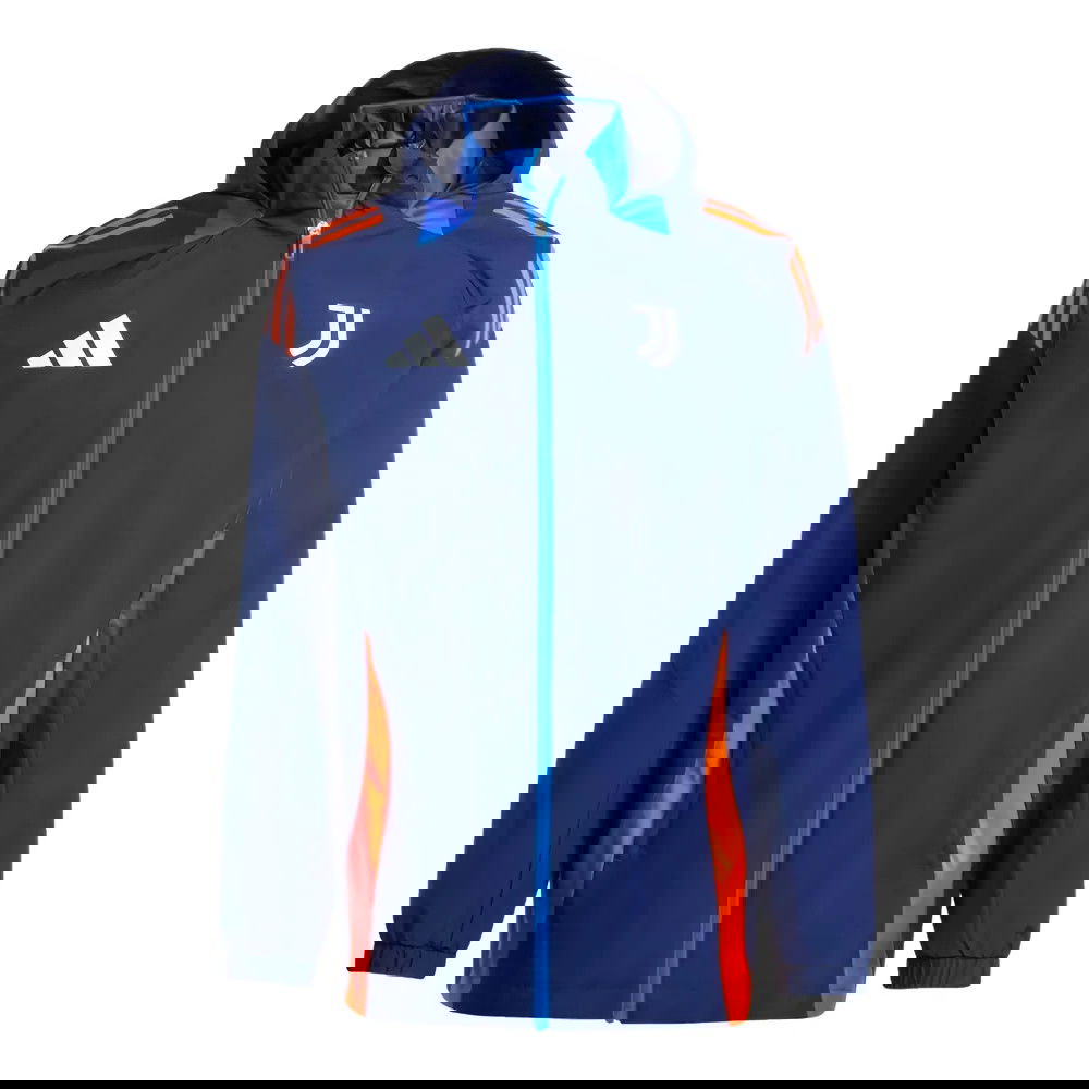 2024-2025 Juventus Allweather Jacket (Navy) 2024-2025 Juventus Allweather Jacket (Navy)