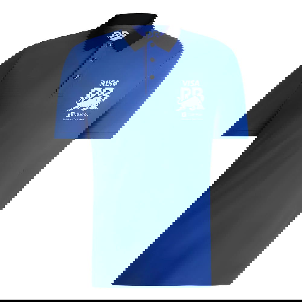 2024 Visa Cash App RB Essential Polo (Blue) 2024 Visa Cash App RB Essential Polo (Blue)