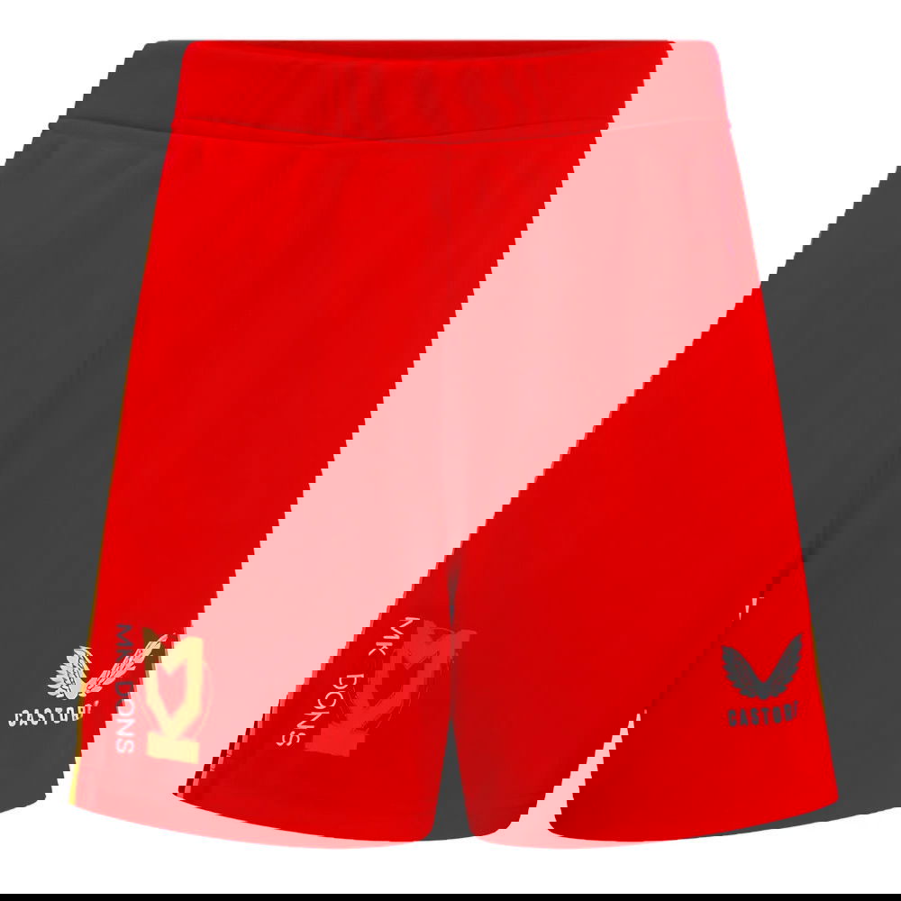 2024-2025 MK Dons Away Shorts (Red) - Kids 2024-2025 MK Dons Away Shorts (Red) - Kids