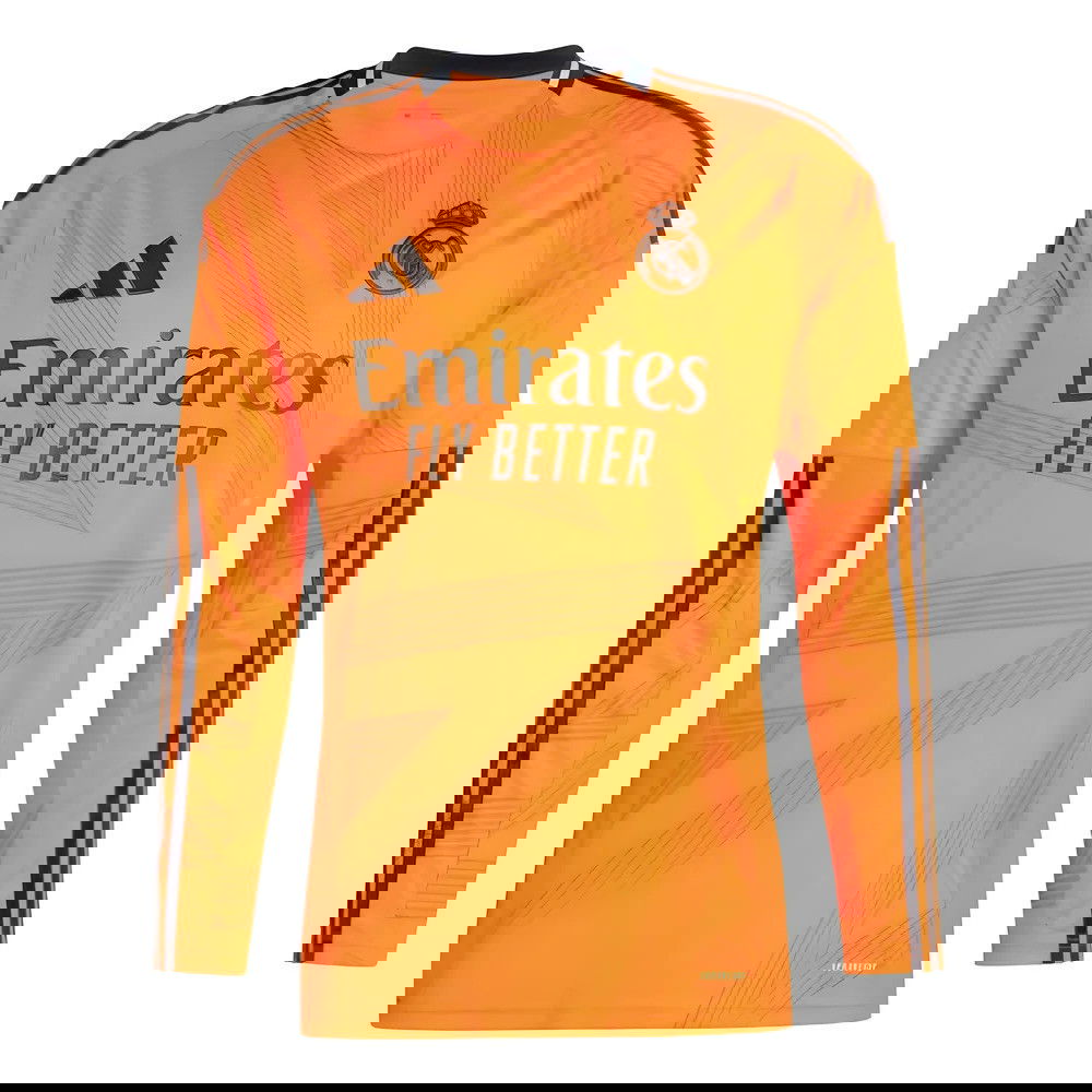 2024-2025 Real Madrid Long Sleeve Away Shirt 2024-2025 Real Madrid Long Sleeve Away Shirt