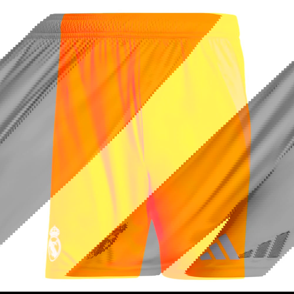 2024-2025 Real Madrid Away Shorts (Orange) 2024-2025 Real Madrid Away Shorts (Orange)
