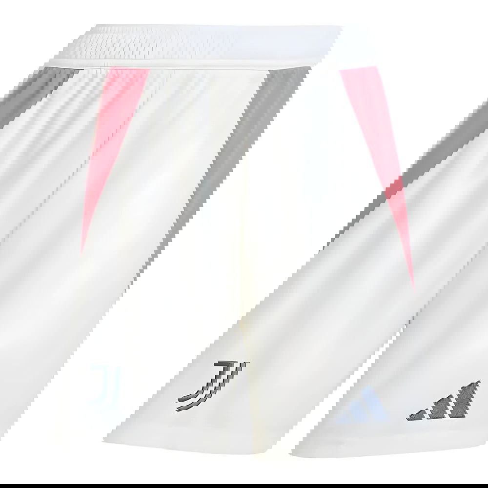 2024-2025 Juventus Away Shorts (White) - Kids 2024-2025 Juventus Away Shorts (White) - Kids