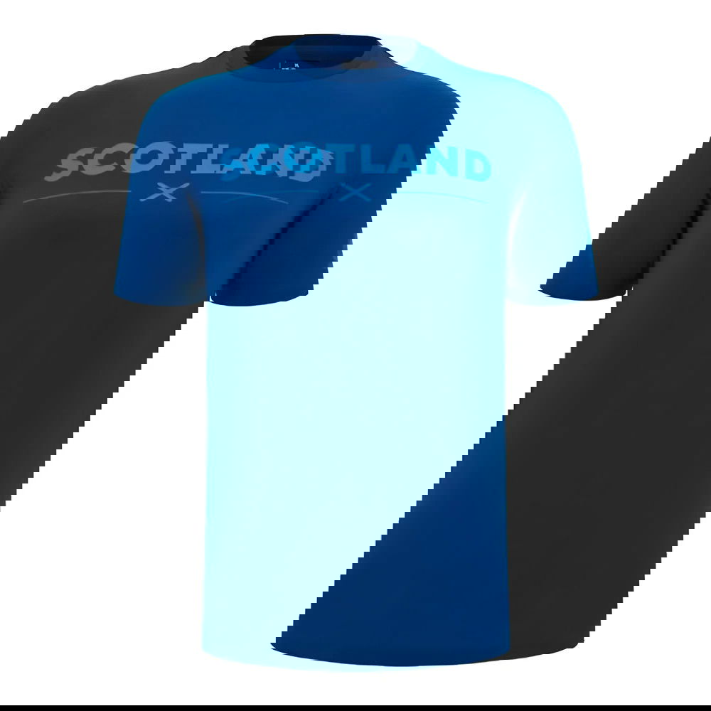 2024-2025 Scotland Rugby Leisure Cotton T-Shirt (Navy) 2024-2025 Scotland Rugby Leisure Cotton T-Shirt (Navy)