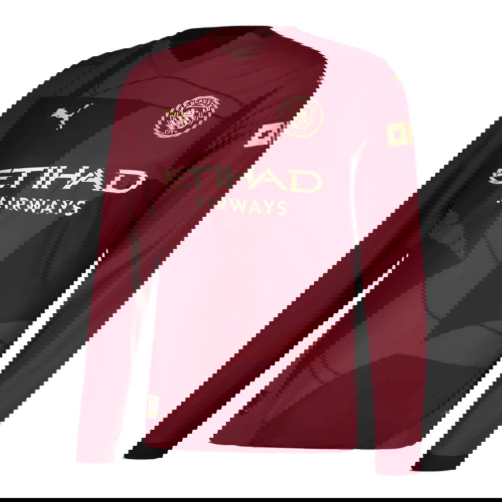 2024-2025 Man City Third Long Sleeve Authentic Shirt 2024-2025 Man City Third Long Sleeve Authentic Shirt