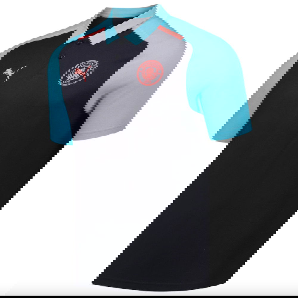 2023-2024 Man City Casuals Polo (Dark Navy) 2023-2024 Man City Casuals Polo (Dark Navy)