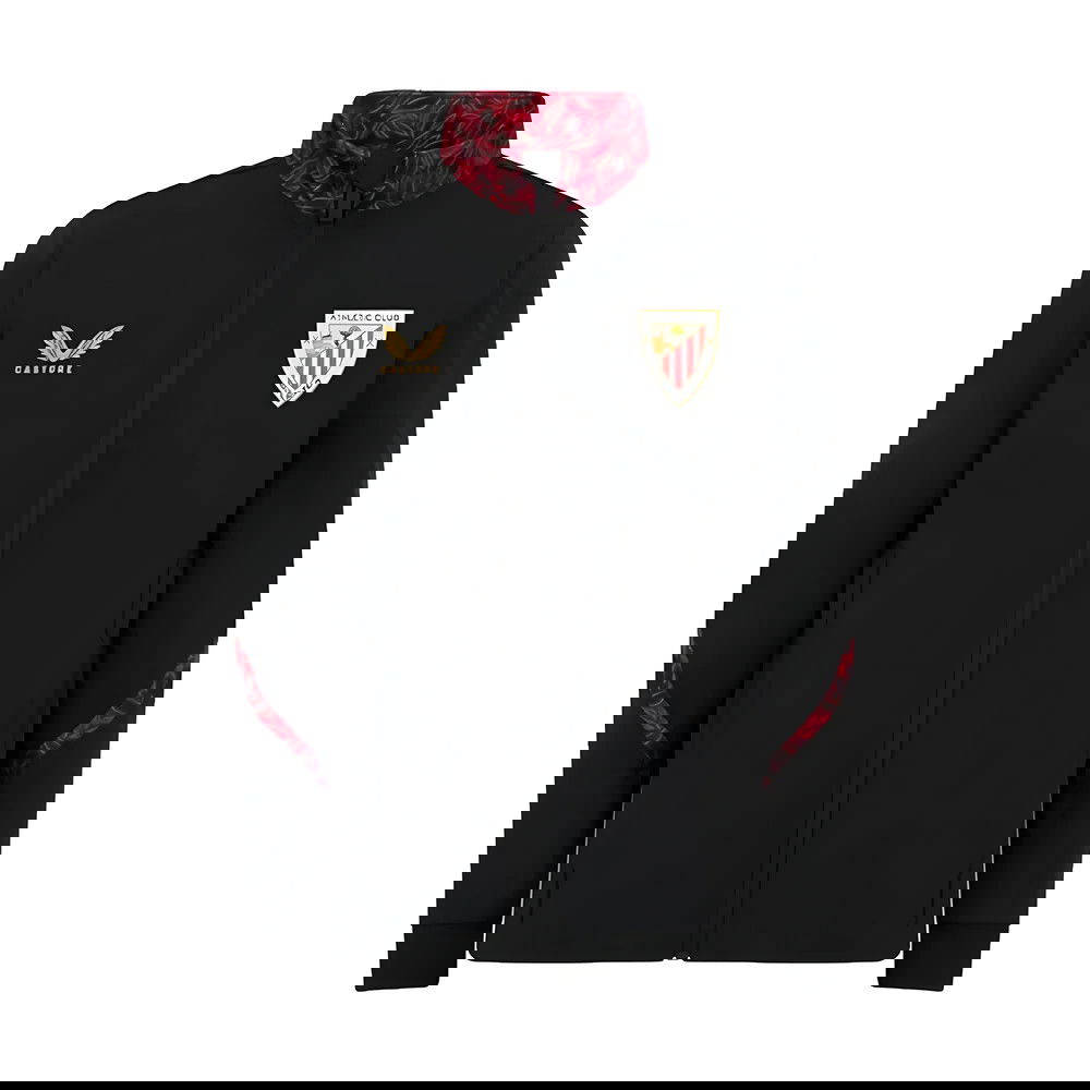 2024-2025 Athletic Bilbao Matchday Anthem Jacket (Black) 2024-2025 Athletic Bilbao Matchday Anthem Jacket (Black)