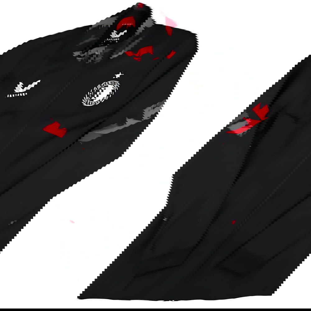 2024-2025 Feyenoord Matchday Anthem Jacket (Black) 2024-2025 Feyenoord Matchday Anthem Jacket (Black)