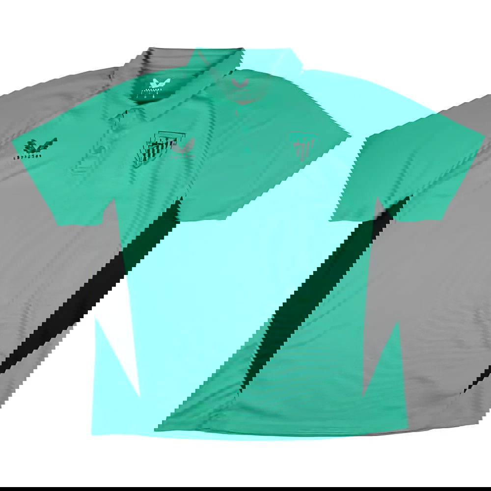 2024-2025 Athletic Bilbao Presentation Polo Shirt (Mint) 2024-2025 Athletic Bilbao Presentation Polo Shirt (Mint)