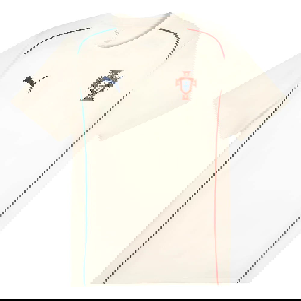 2025-2026 Portugal Casuals Tee (Sugared Almond) 2025-2026 Portugal Casuals Tee (Sugared Almond)