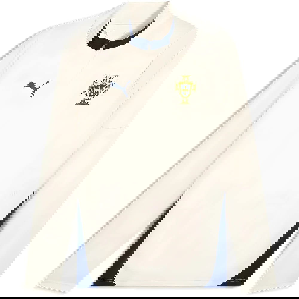 2025-2026 Portugal Training 1/4 Zip Top (Sugared Almond) 2025-2026 Portugal Training 1/4 Zip Top (Sugared Almond)