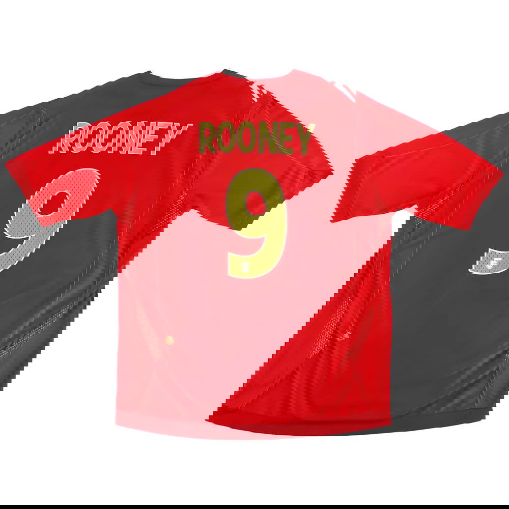 England 2006-08 Away Shirt Rooney #9 (XL) (Excellent) England 2006-08 Away Shirt Rooney #9 (XL) (Excellent)