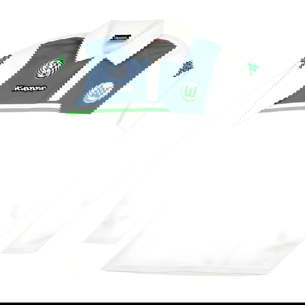 Wolfsburg 2014-15 Long Sleeve Kappa Polo Shirt (M) (Excellent) (Excellent) Wolfsburg 2014-15 Long Sleeve Kappa Polo Shirt (M) (Excellent) (Excellent)