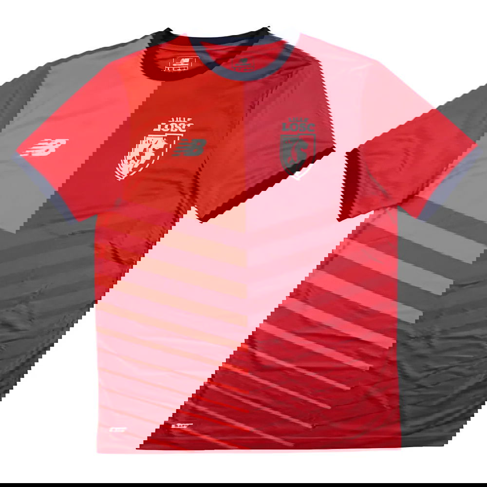 Lille 2016-17 New Balance Training Shirt (M) (Excellent) (Excellent) Lille 2016-17 New Balance Training Shirt (M) (Excellent) (Excellent)