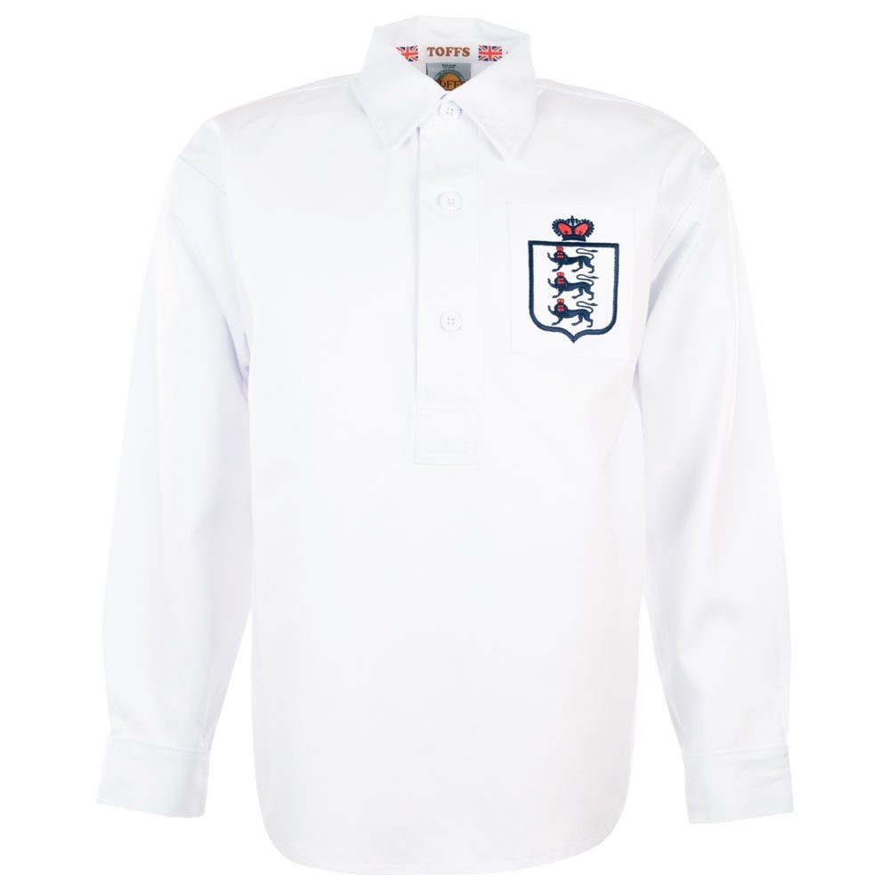 England 1930-50s Retro Football Shirt  England 1930-50s Retro Football Shirt