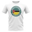 Mozambique Football Badge T-Shirt (White)