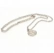 Celtic FC Silver Plated Pendant & Chain  Celtic FC Silver Plated Pendant & Chain