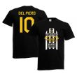 2012 Juventus Champions T-Shirt (Black) - Del Piero 10