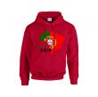 Portugal 2014 Country Flag Hoody (red)