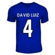 David Luiz Chelsea Hero T-shirt (royal Blue)