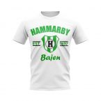Hammarby Established Football T-Shirt (White)  Hammarby Established Football T-Shirt (White)