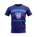 Djurgarden Established Football T-Shirt (Navy)  Djurgarden Established Football T-Shirt (Navy)