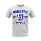 Hamburg Established Football T-Shirt (White)