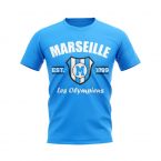 Marseille Established Football T-Shirt (Sky)  Marseille Established Football T-Shirt (Sky)