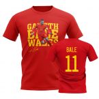 Gareth Bale Wales Player Tee (Red)