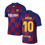 2019-2020 Barcelona Home Vapor Match Nike Shirt (Kids) (MESSI 10)