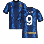 2021-2022 Inter Milan Home Shirt (Kids) (DZEKO 9)