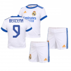 Real Madrid 2021-2022 Home Baby Kit (BENZEMA 9)