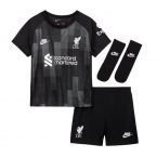 Liverpool 2021-2022 Goalkeeper Baby Kit (Black)