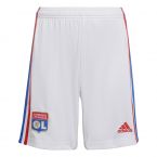 2022-2023 Olympique Lyon Home Shorts (White) - Kids