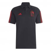 2022-2023 Belgium Polo Shirt (Black)  2022-2023 Belgium Polo Shirt (Black)