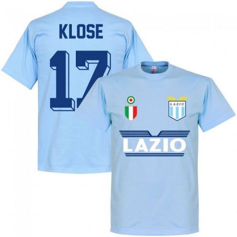 Lazio Klose 17 Team T-Shirt - Sky  Lazio Klose 17 Team T-Shirt - Sky