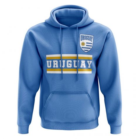 Uruguay Core Football Country Hoody (Sky)  Uruguay Core Football Country Hoody (Sky)