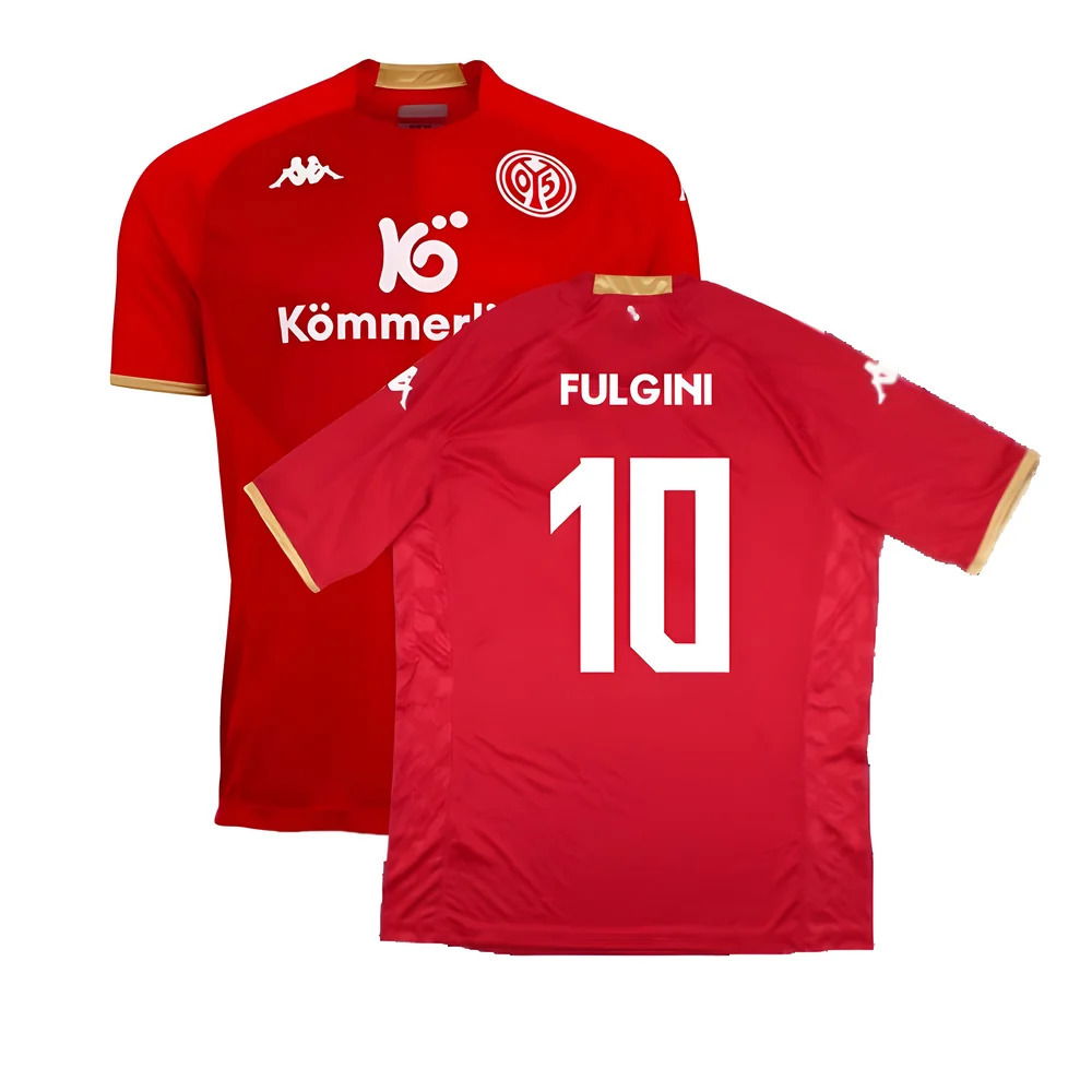 Mainz 2022-2023 Home Shirt (XL) (Fulgini 10) (Excellent) (Excellent) Mainz 2022-2023 Home Shirt (XL) (Fulgini 10) (Excellent) (Excellent)
