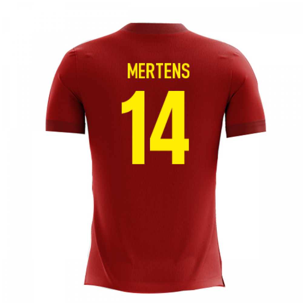 2023-2024 Belgium Airo Concept Home Shirt (Mertens 14) - Kids