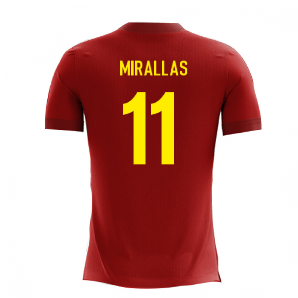 2023-2024 Belgium Airo Concept Home Shirt (Mirallas 11) - Kids