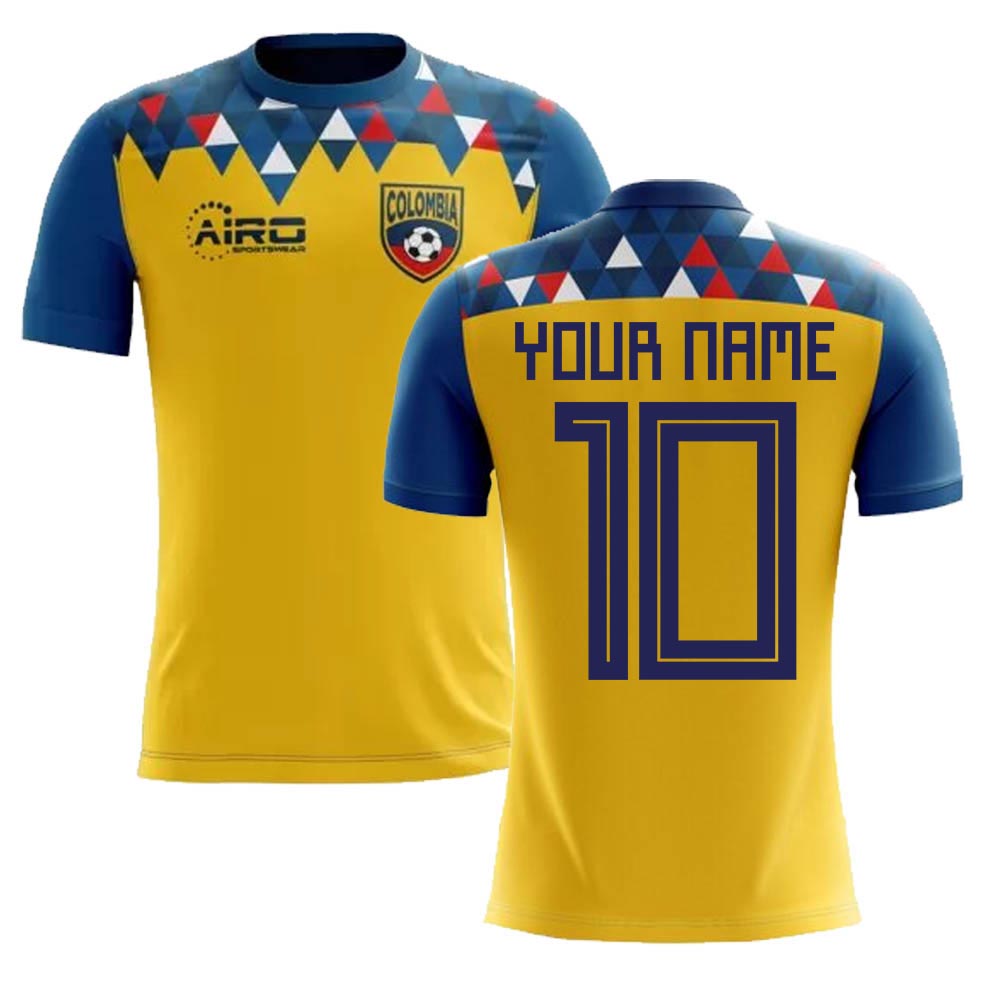 2024-2025 Colombia Concept Football Shirt (Your Name) -Kids