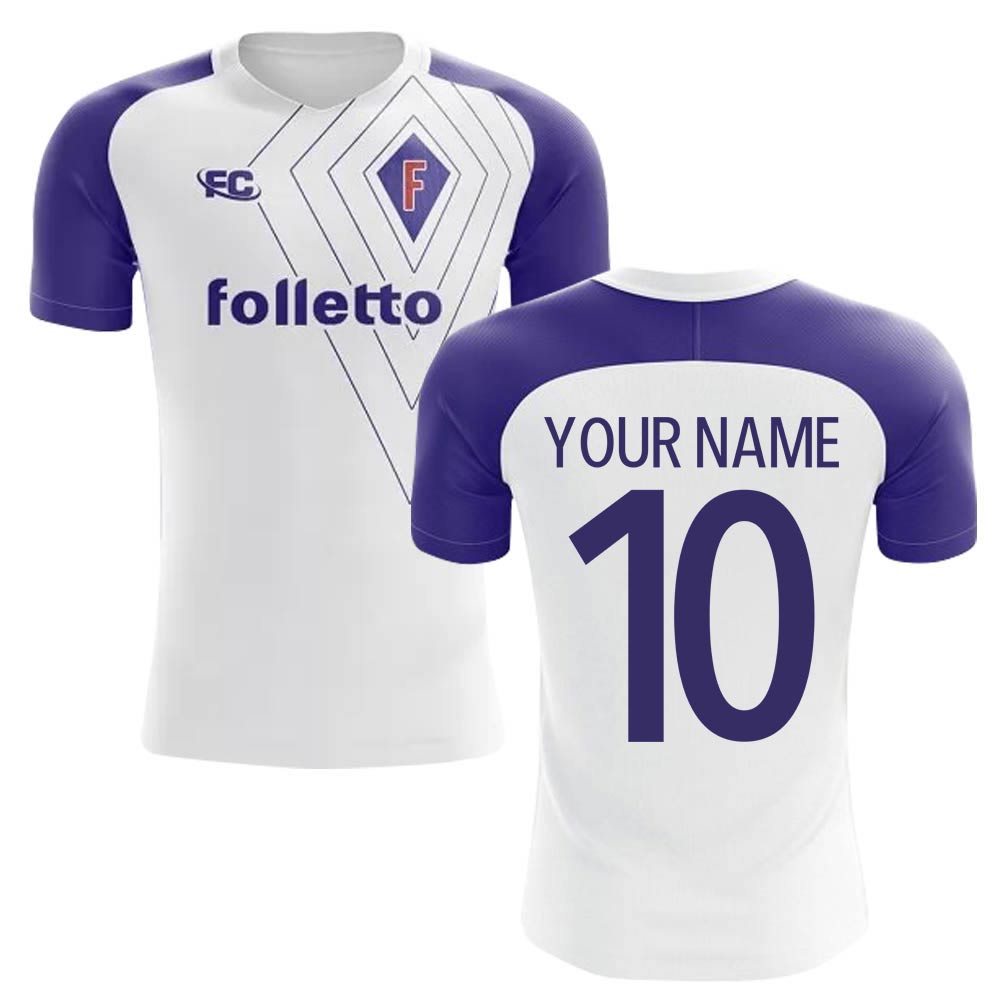 2018-2019 Fiorentina Fans Culture Away Concept Shirt (Your Name) - Adult Long Sleeve