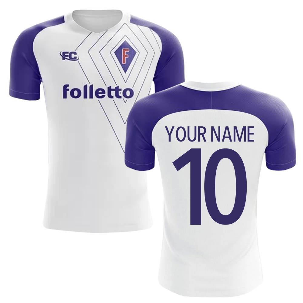 2018-2019 Fiorentina Fans Culture Away Concept Shirt (Your Name) - Kids