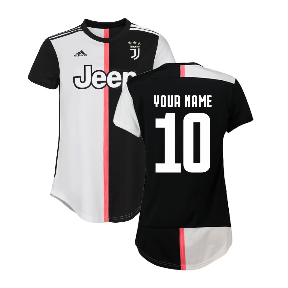 2019 2020 Juventus Adidas Home Womens Shirt Your Name Dw5466