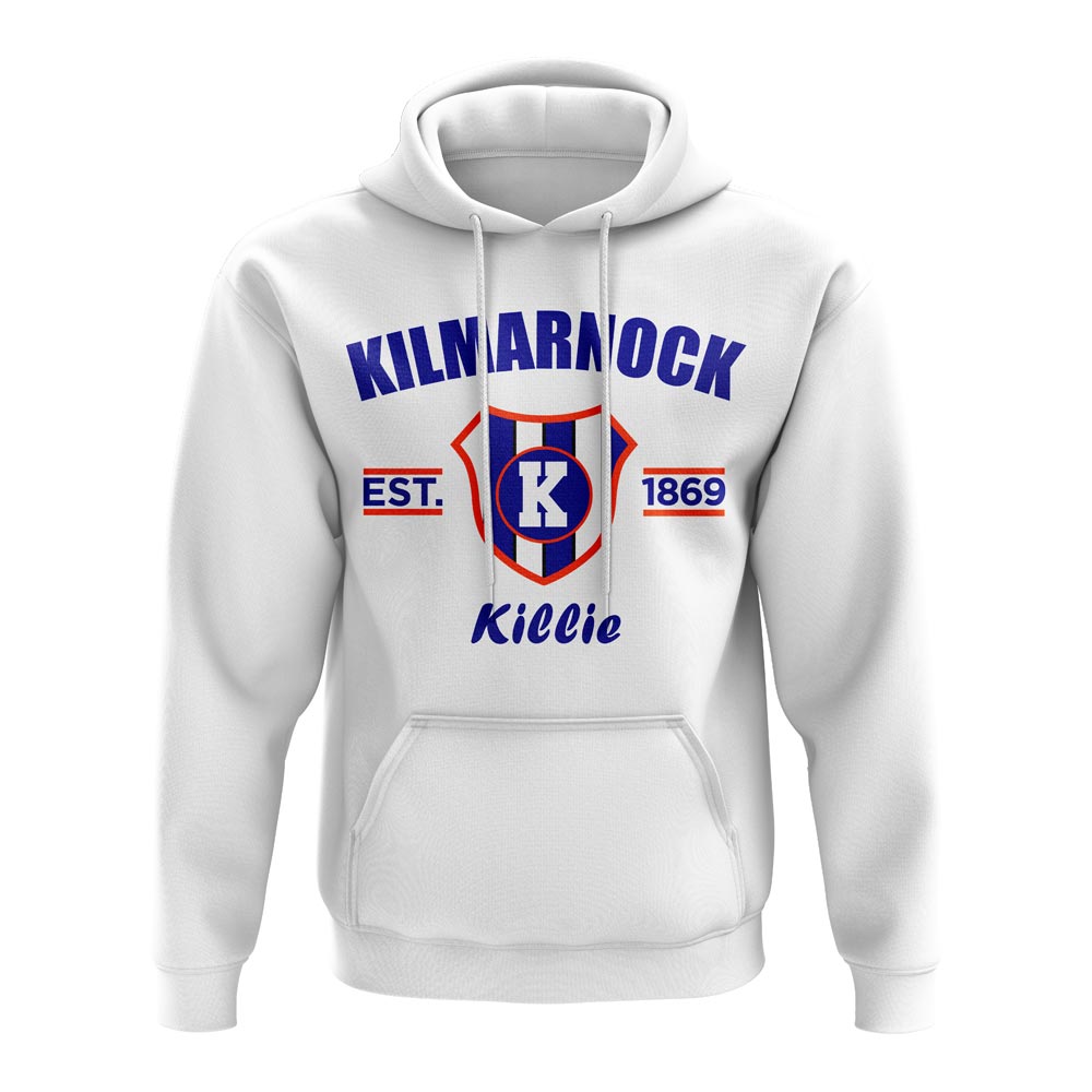 Kilmarnock Established Football Hoody (White)